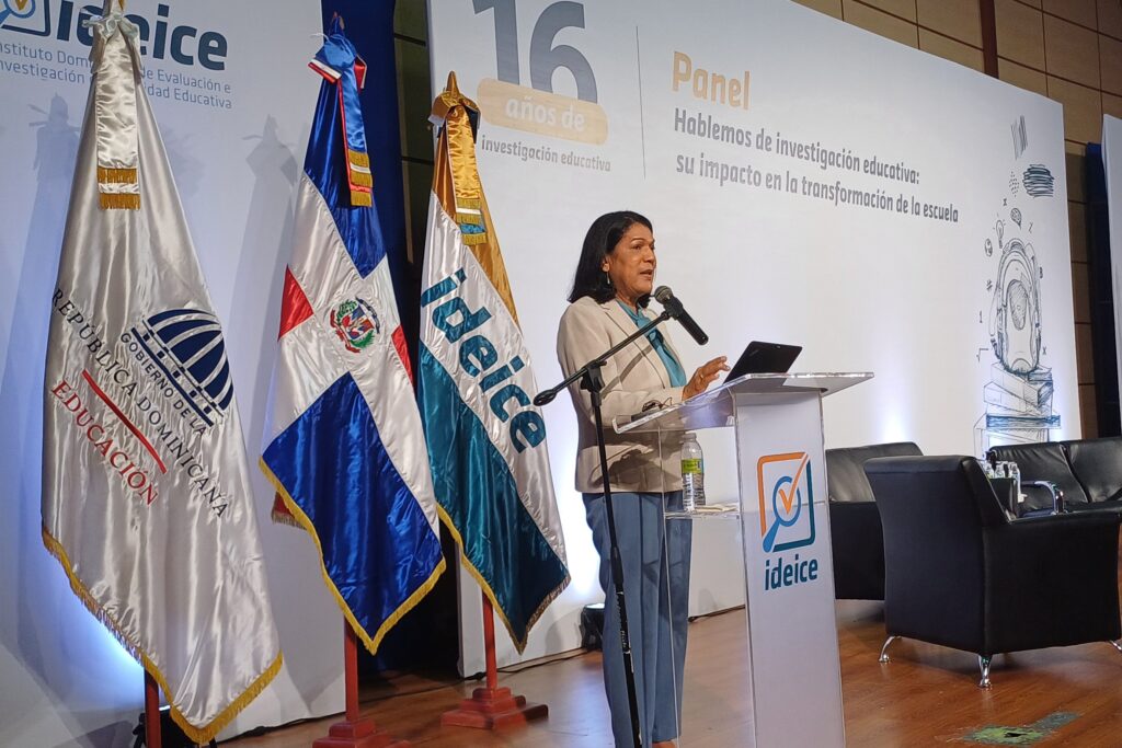 Carmen Caraballo, directora ejecutiva del Ideice.