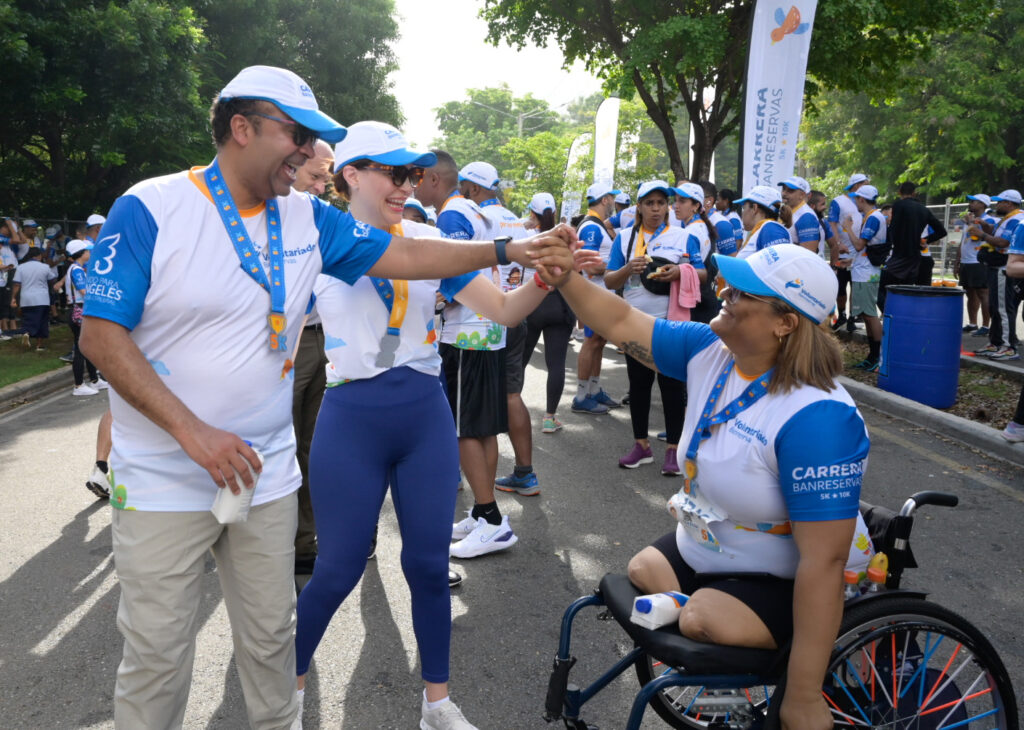 El Voluntariado Banreservas celebró con éxito la carrera de 5 y 10 kilómetros,una iniciativa destinada a recaudar fondos para la Fundación