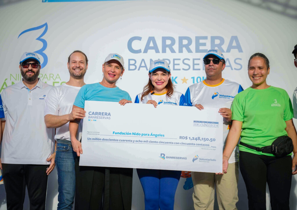 El Voluntariado Banreservas celebró con éxito la carrera de 5 y 10 kilómetros,una iniciativa destinada a recaudar fondos para la Fundación