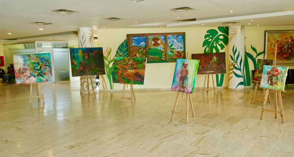 Con el objetivo de preservar nuestra historia, la Alcaldía de Santo Domingo Este presentó la exposición "Guateque y Cultura Taína" 