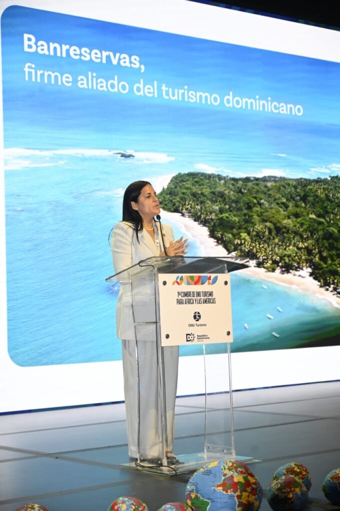 El Banco de Reservas desempeña un papel destacado en la 1ª Cumbre de ONU Turismo para África y las Américas, iniciada este dos de octubre hasta elpróximo día cinco, en Punta Cana. 