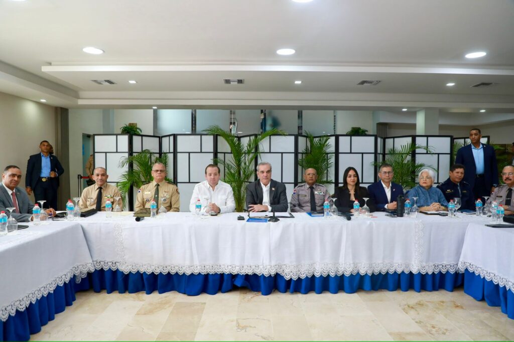 El presidente Luis Abinader encabezó la reunión de la Fuerza de Tarea Conjunta.

 