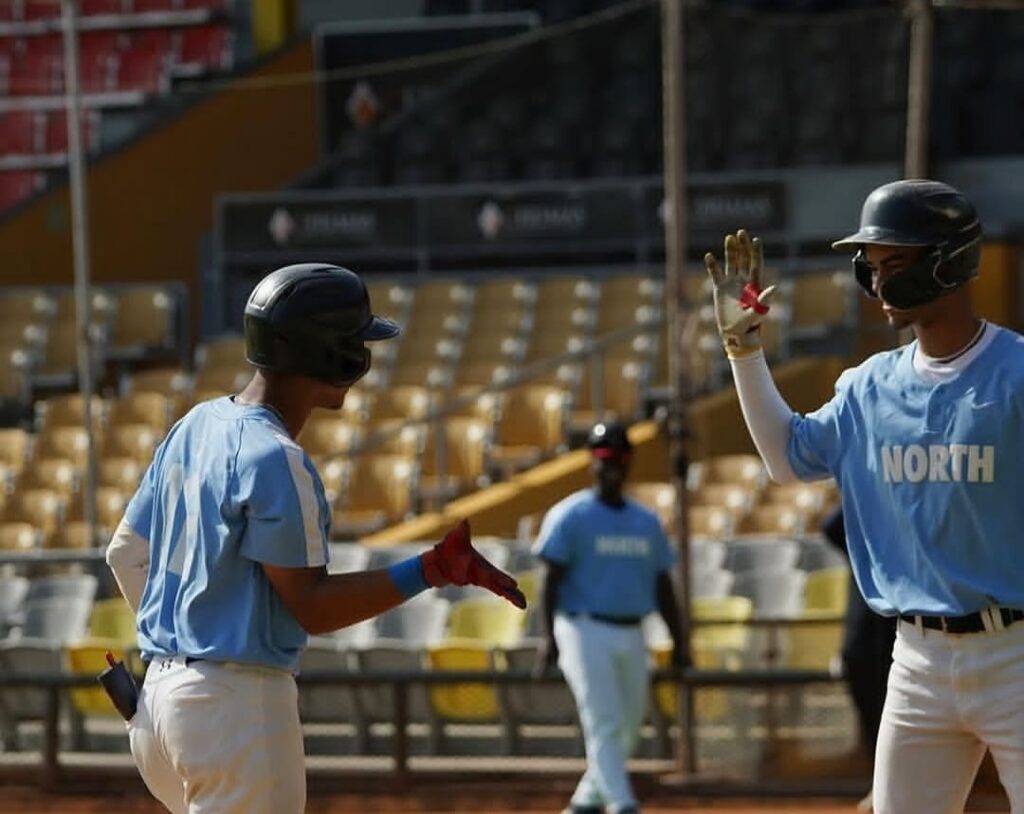 Los Light Blue asumieron este fin de semana el liderato de la regiones Sur y Norte en la continuación de la Amateur Scouting League (ASL), que organiza la oficina de MLB en República Dominicana.
