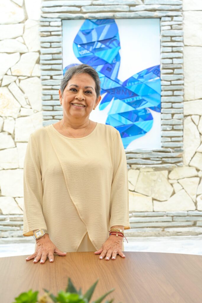 La nueva presidenta del Voluntariado Banreservas, doctora Carmen Alicia Quijano de
Aguilera, afirmó que ampliará y reforzará los programas