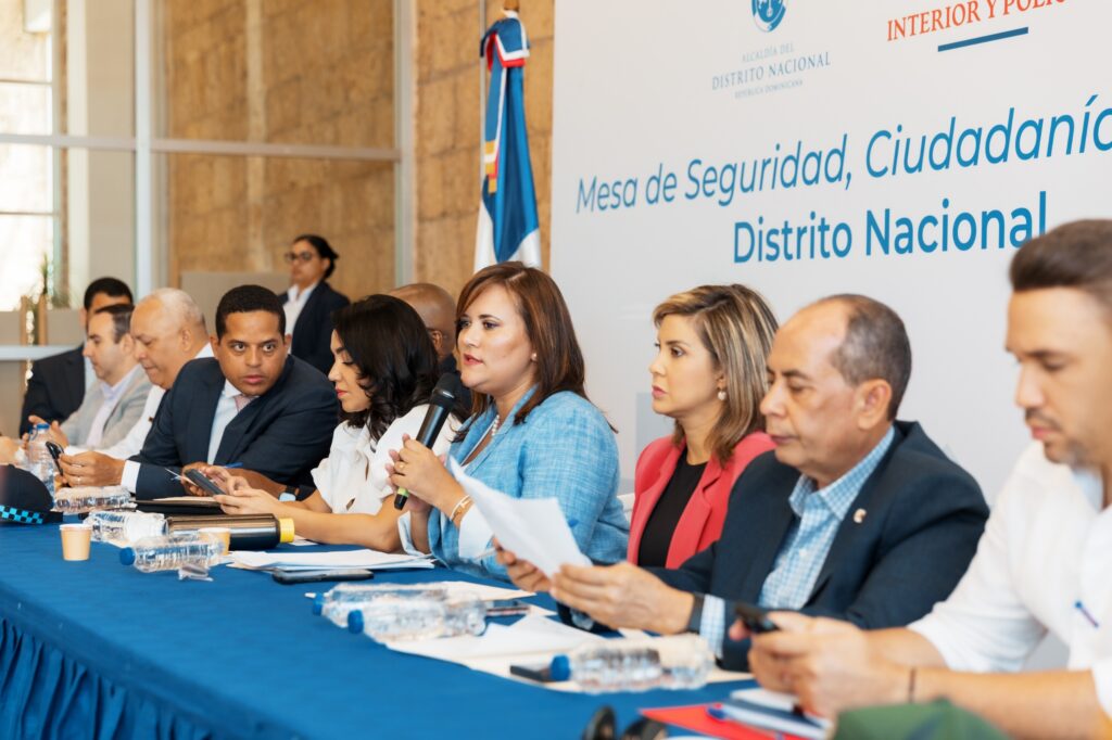 La Alcaldía del Distrito Nacional, el Ministerio de Interior y Policía y la Fiscalía del DN, a través de la Mesa de Seguridad, Ciudadanía
