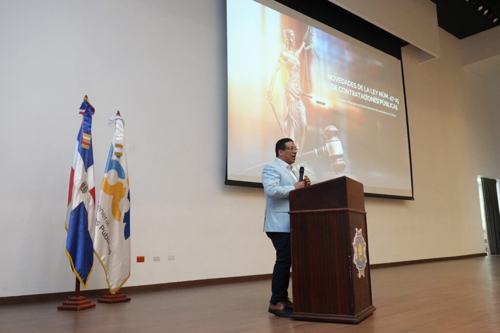  La Dirección General de Contrataciones Públicas (DGCP) culminó un ciclo de socialización de la nueva Ley 47-25 con representantes de todos los actores del Sistema sujetos al ámbito de aplicación de la normativa que entra en vigencia a partir del 28 de enero del año entrante.