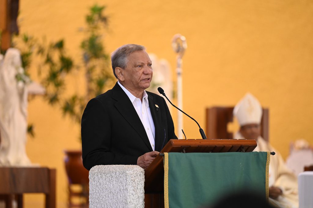 El Banco de Reservas conmemoró su 85 aniversario con una misa de acción de gracias celebrada en la Parroquia Universitaria Nuestra Señora de la Anunciación.